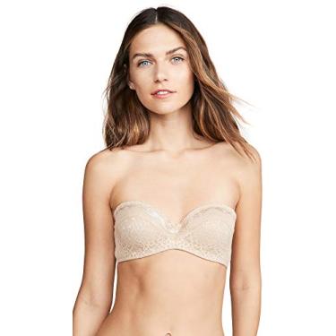 Imagem de b.tempt'd Sutiã feminino sem alças B.Enticing da Wacoal, Au Natural, 30DD