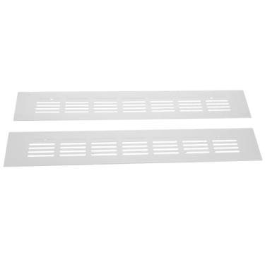 Imagem de Gadpiparty 2 Unidades Tampas de Ventilação do Armário tampa de ventilação de malha tampa de ventilação de ar retangular armário de guarda-roupa mobília ventilação de armário retangular grade