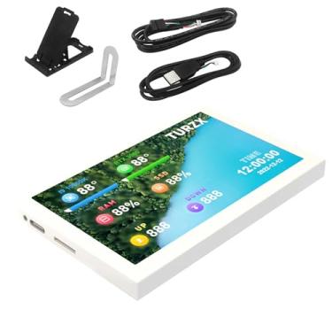 Imagem de DAGIJIRD Monitor de dados de CPU de computador IPS de 5 polegadas, monitor de temperatura, painel de sensor de PC