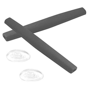 Imagem de Bwake Orelhas de substituição e almofadas de nariz para óculos de sol Oakley Square Wire 2 (2014) / W Square Wire - Cinza