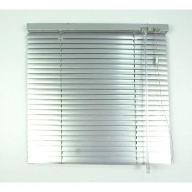 Imagem de Persiana Horizontal 25Mm Alumínio Crisdan Largura 2,10 X 2,20 Altura Prata