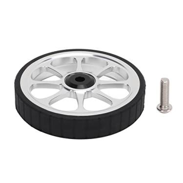 Imagem de Roda Fácil De Liga De Alumínio Para Atualização De Roda De Bicicleta Dobrável Leve De 82 Mm(prata)