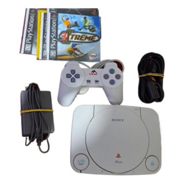 Imagem de Playstation 1 Slim Completo Psone Play 1 Slim Console Sony Video Game PlayStation