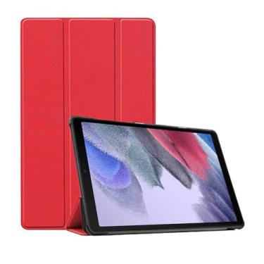 Imagem de Capa Case Smart Para Galaxy Tab A7 T500 T505 (Tela 10.4") - C7 COMPANY (Vermelho)