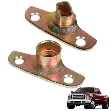 Imagem de munirater Pacote com 2 pares de rolos de dobradiça de cama traseira esquerda direita traseira para captador F150 F250 F350 F65Z99430B39AA F65Z99430B38AA