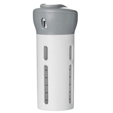 Imagem de Dispenser Garrafa Portátil 4 Em 1 Viagens Loção Shampoo Gel Cremes Cinza