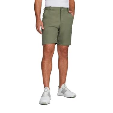 Imagem de pumagolf Short masculino revendedor 8, Dark Sage, 36W x 8L