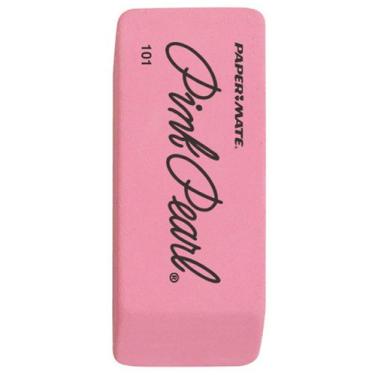 Imagem de Borracha de pérola rosa Paper Mate, grande - 12 por caixa vendida em 2 pacotes de - 12 - / - Total de 24 cada