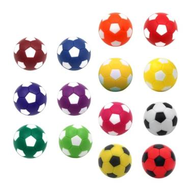 Imagem de YIJU 14x Bolas de Mesa de Pebolim 1,42 polegadas 14 Cores Bolas de Futebol de Mesa para Máquina de Pebolim Brinquedo de Sala de Recreação Doméstica