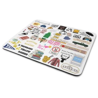 Imagem de Mouse Pad Geek Icons Moments White - Gilmore Girls - JPS INFO