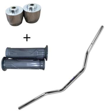 Imagem de Guidão Xt 125 Com Pezinho E Manopla Design Ergonômico Para Pilotagem -