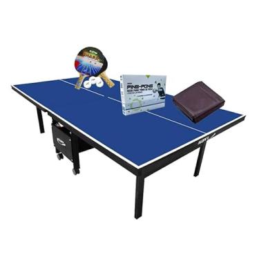 Imagem de MESA PING PONG 1084 KLOPF + Kit Completo 5094 + Capa Mesa Fechada