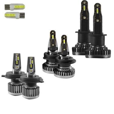 Imagem de Kit ultra led nano  volkswagen saveiro cross 2013/2023 30000 lúmens 65