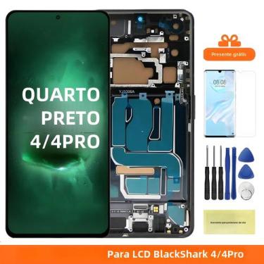 Imagem de Tela LCD Super AMOLED Xiaomi Black Shark 4 Pro - Touchscreen com Moldu