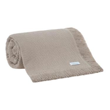 Imagem de Colcha Solteiro Buddemeyer Jacque 100% Algodão, Kaki, Solteiro