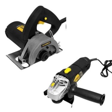 Imagem de Kit Serra Marmore + Esmerilhadeira Angular Hammer, 220V