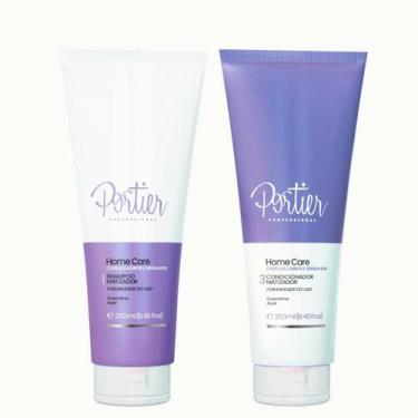 Imagem de Kit Portier Home Care Matizador - Shampoo e Condicionador 250ml