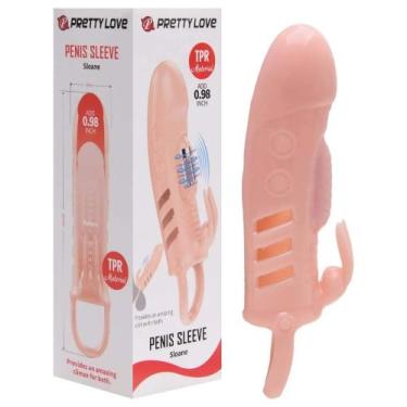 Imagem de Capa Peniana Coelho Vibro Sloane Pretty Love Vipmix