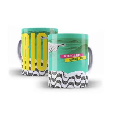 Imagem de Caneca Porcelana Rio de Janeiro O Rio de Janeiro Continua Lindo - Vill
