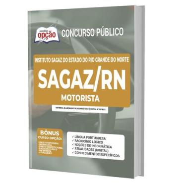 Imagem de Apostila Instituto Sagaz Rn - Motorista - Apostilas Opção
