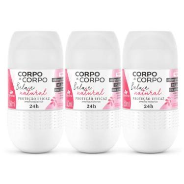 Imagem de 3UN Desodorante Antiperspirante Roll On Natural 50ml Davene