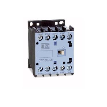 Imagem de Contator az cwca0-31-00v15 95v 50hz/110v 60hz azul weg
