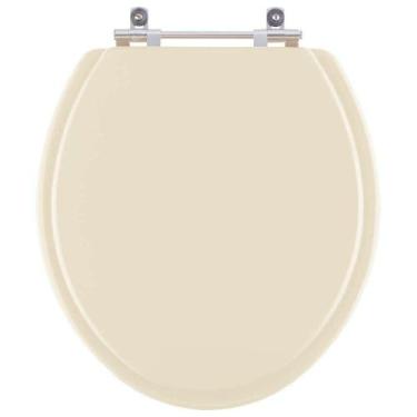 Imagem de Assento Sanitário Convencional Oval Marfim para vaso Celite - Pontto L