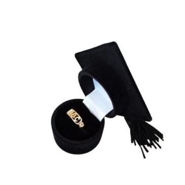 Imagem de Anel ABC Regulável Banho Ouro Zircônia Formatura Infantil - Jhulias Jo