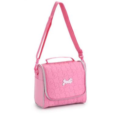 Imagem de Lancheira Bolsa Alça Termica Feminina - Denlex, Rosa