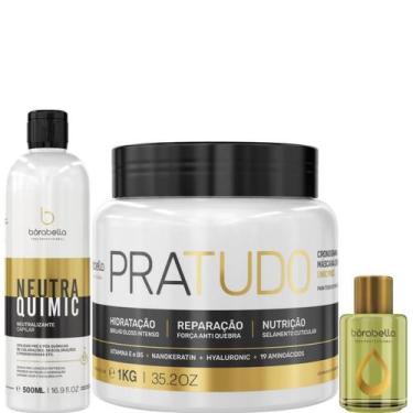 Imagem de Borabella NeutraQuimic 500ml + Pratudo 1kg + Óleo Argan 7ml