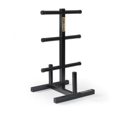 Imagem de Suporte Anilhas Halteres Musculação Academia Supino Peso - Telis fitne