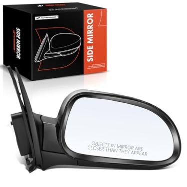 Imagem de A-Premium Espelho retrovisor elétrico do lado do passageiro - compatível com Suzuki Forenza 2004-2008, Reno 2005-2008 - Espelho retrovisor externo preto dobrável manual aquecido - Substituição #