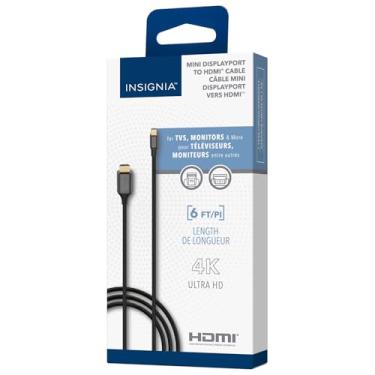 Imagem de Insígnia – Mini cabo DisplayPort-to-HDMI de 1,8 m – Preto