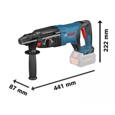 Imagem de Martelete Perfu/rompe Gbh 18v-26 D 2,5j 26mm Sb S/bat S/car - Bosch