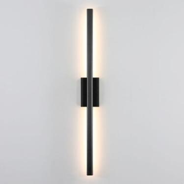 Imagem de Arandela LuminaLux Fit ALX0011 4X2 Led Luz indireta Bivolt, Preto Led 