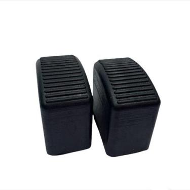 Imagem de Kit 2 Unidades Sapata Ponteira Borracha Resistente Escada 02 - VABADUS