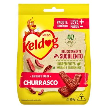 Imagem de Bifinho Kelco Keldog Churrasco 500g