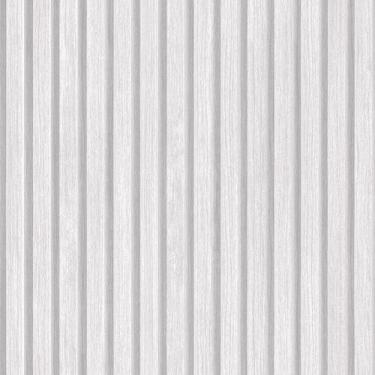 Imagem de Papel de parede vinilico estilo ripado BRANCO - unique 5065. - Edantex