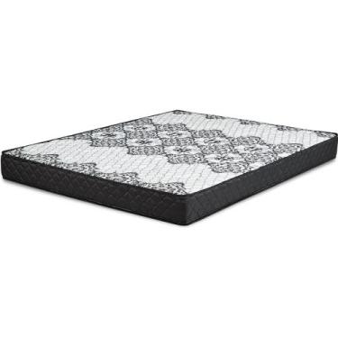 Imagem de Colchão Viúva Espuma D33 Ortopédico 128x188x17cm BF Colchões, PRETO 