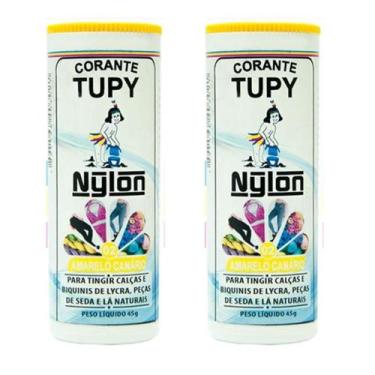 Imagem de 03 Corante Tupy P/ Tingir Nylon, Lã, Seda, Biquinis, Amarelo