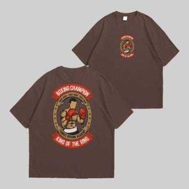 Imagem de Camiseta Techmalhas Oversized Longline Premium Masculina-Masculino