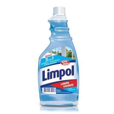 Imagem de Limpa Vidros 3 em 1 Refil 500ml 1 UN Limpol