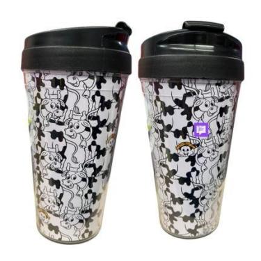 Imagem de Copo Viagem  Pop Chico Bento Vaca  Maiada - Turma da Mônica - Acrilico