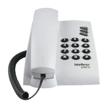 Imagem de Telefone Intelbras Pleno Branco, Cinza