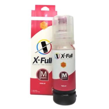 Imagem de Tinta Magenta - Vermelho Corante X-Full para Impressoras L3108 L3110 L3150 L3160 L3158 série 504/544 Refil de 70m