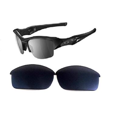 Imagem de Lentes de substituição Galaxy para Oakley Flak Jacket óculos de sol polarizados preto, Preto, regular