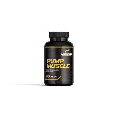 Imagem de Moderna Suplementos Pump Muscle, Suplemento Alimentar, 60 Cápsulas, Fórmula com Cálcio e Arginina