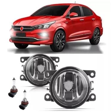 Imagem de Par Farol De Milha Universal Cronos 2017 2018 2019 2020 2021 2022 + Lâmpada