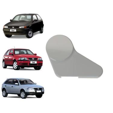 Imagem de Capa Lateral Banco Fechada L. Pass. Dir. Gol G2 G3 G4 Cinza - PLASTCAR