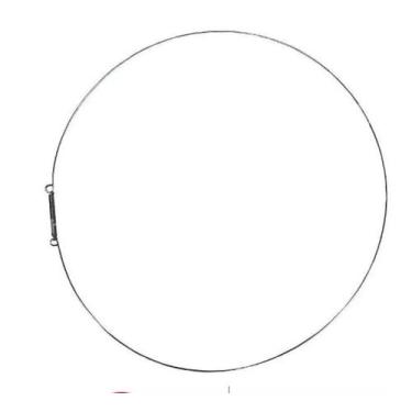 Imagem de Anel Fixação Abraçadeira Lavadora LG WD1412R WD-W1485